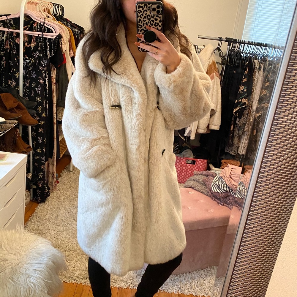 Vintage Faux Fur Jacket
